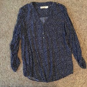 Navy blue blouse